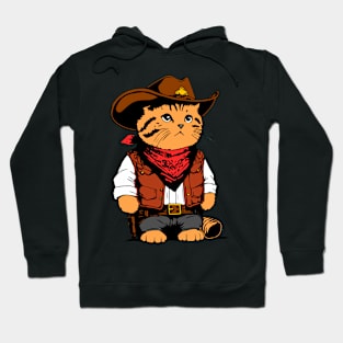 Meowtown sheriff Hoodie